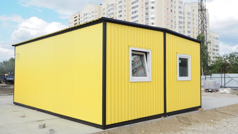 Модульная прорабская с тамбуром