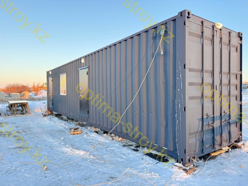 Офис из контейнера для Eurasian Machinery